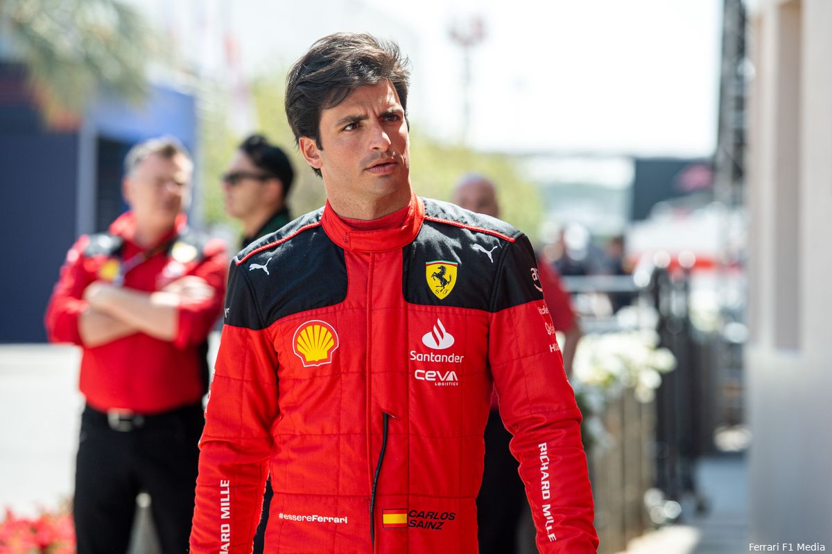 Sainz eerlijk: 'Vooruitgang Ferrari niet groot genoeg om nu Red Bull aan te vallen'