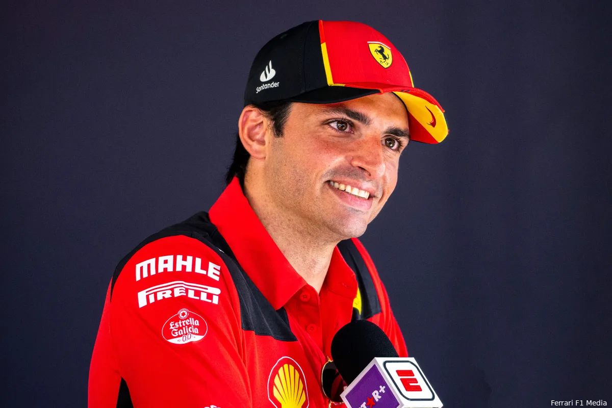 Sainz maakt zich geen zorgen: 'Dat is precies wat vorig jaar met Red Bull is gebeurd'