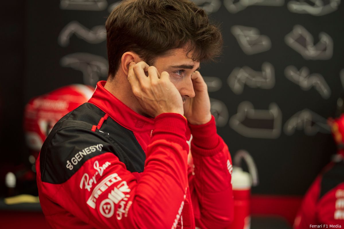 Leclerc ziet veel te groot gat tussen Ferrari en Red Bull: 'Wij komen niet eens in de buurt'
