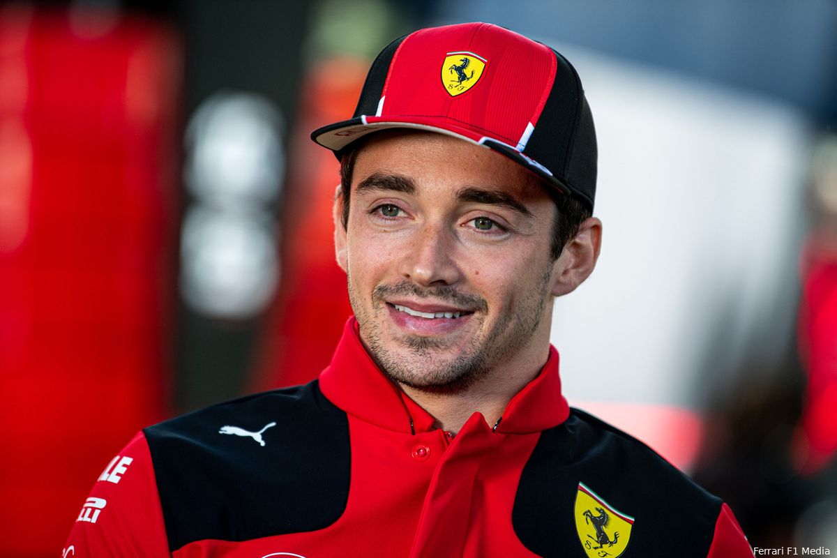 Meanwhile in F1|  Leclerc shows other talent: 