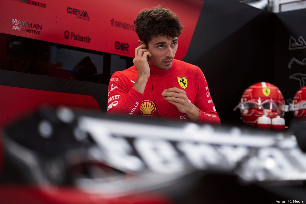 Leclerc houdt hoop: 'Het is nog een lang seizoen, er kan nog van alles gebeuren'
