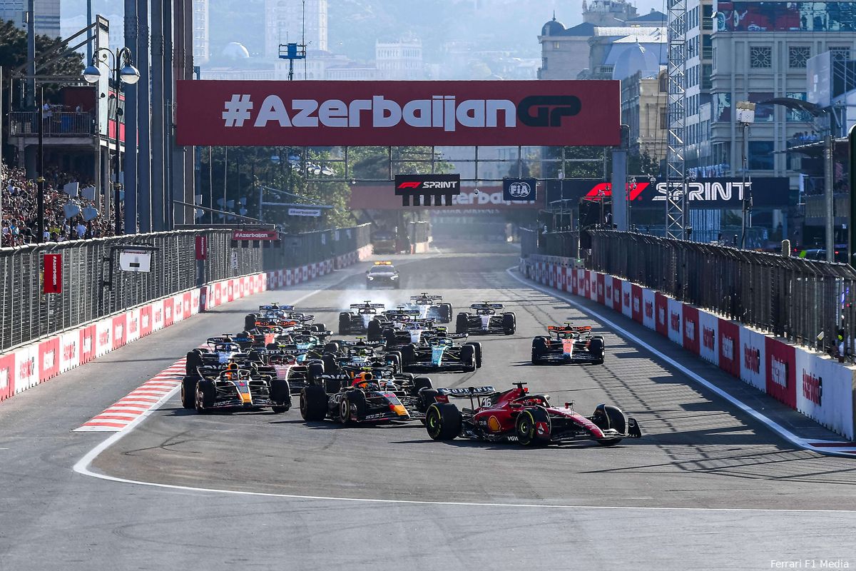Uitslag Grand Prix van Azerbeidzjan 2023