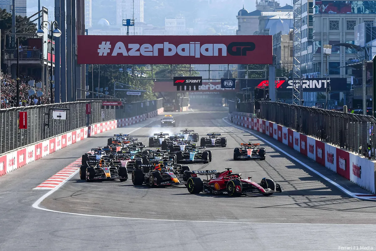 ferrari gpazerbeidzjan baku 2023