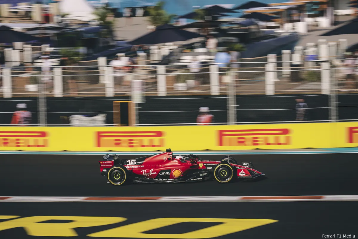 Vasseur niet onrustig door crash Leclerc: 'Na de kwalificatie in Bakoe was hij nog de superster'