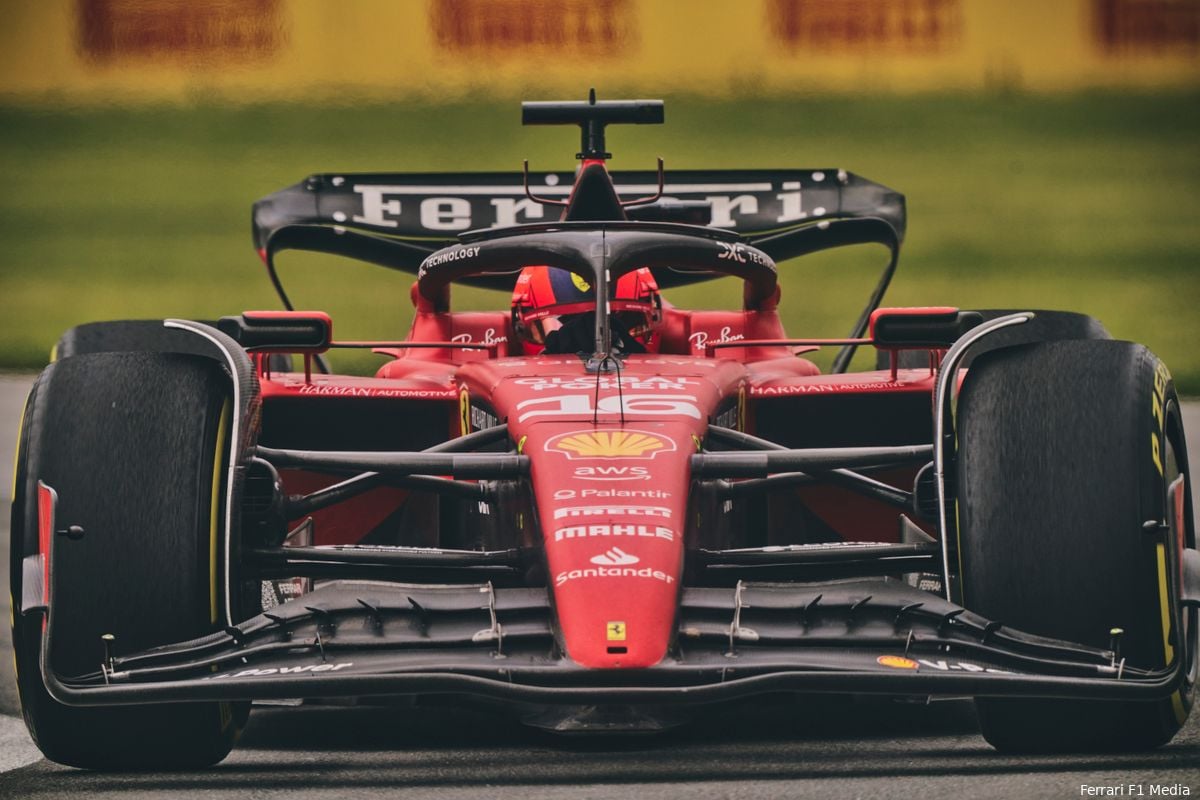 Ferrari test verschillende nieuwe onderdelen bij filmdag in Fioriano