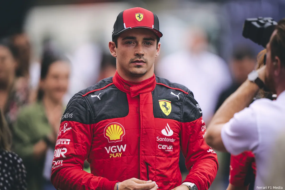 Leclerc met handen in het haar na GP van Spanje: 'Het is gewoon verwarrend'