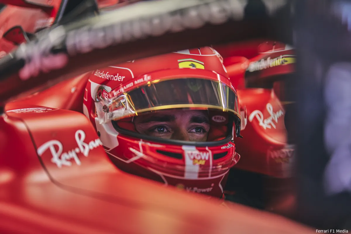 charles leclerc sf 23 ferrari f1 gp spanje 2023