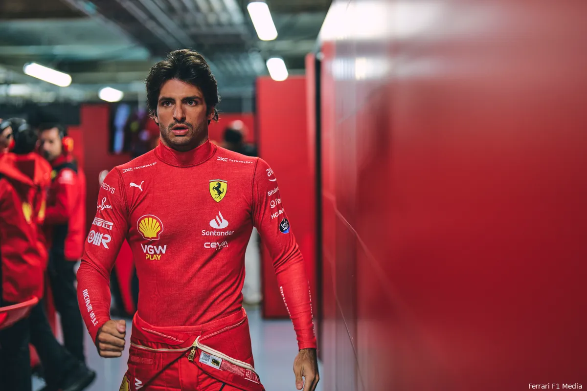 Ook Sainz baalt na race Silverstone: ‘Het zit gewoon allemaal niet mee’