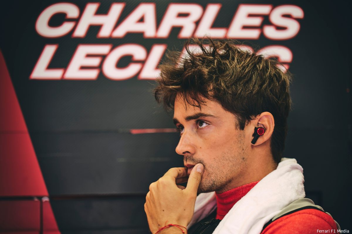 Leclerc positief verrast, maar: 'Ik verwacht dat de anderen morgen sneller zijn'