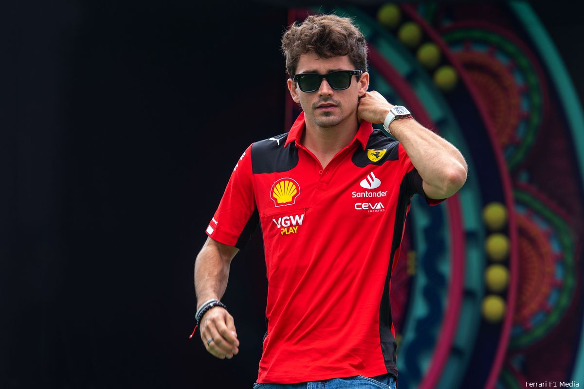 Leclerc is wel klaar met de polepositions: 'Dit keer zou ik liever de zege pakken'