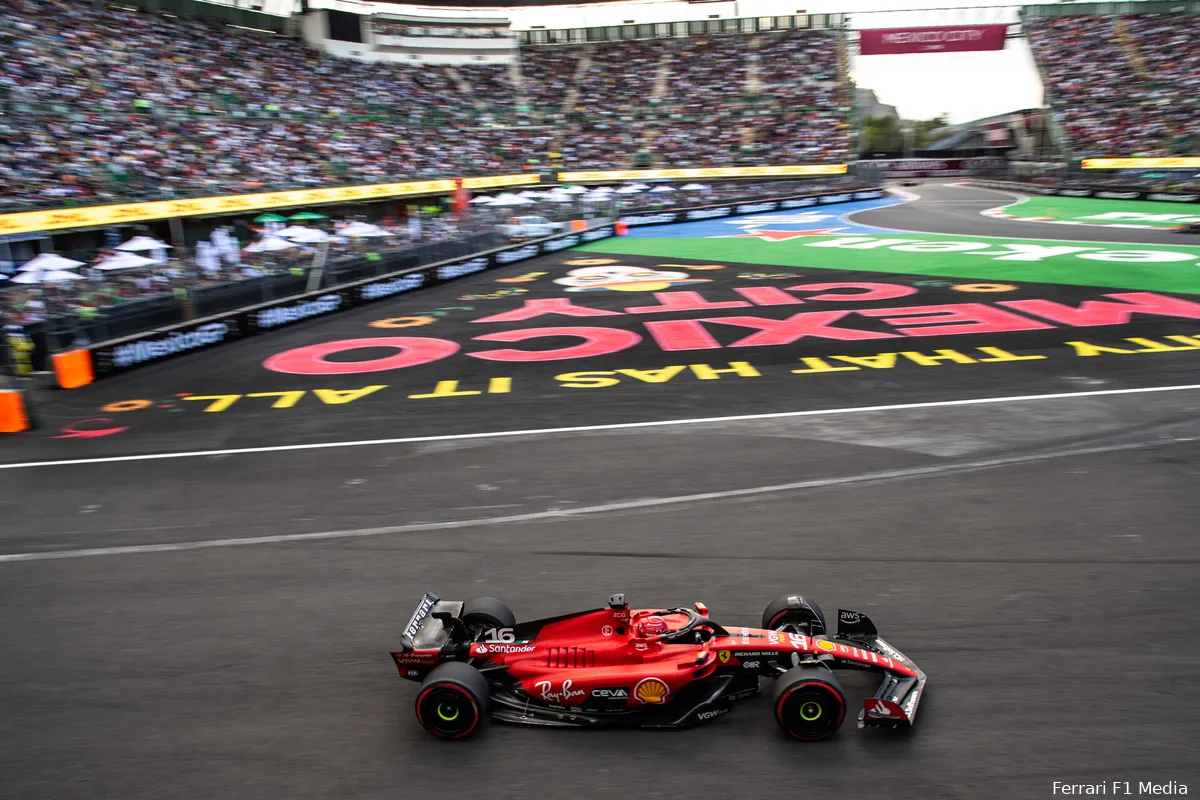 leclerc mexico2023 ferrari