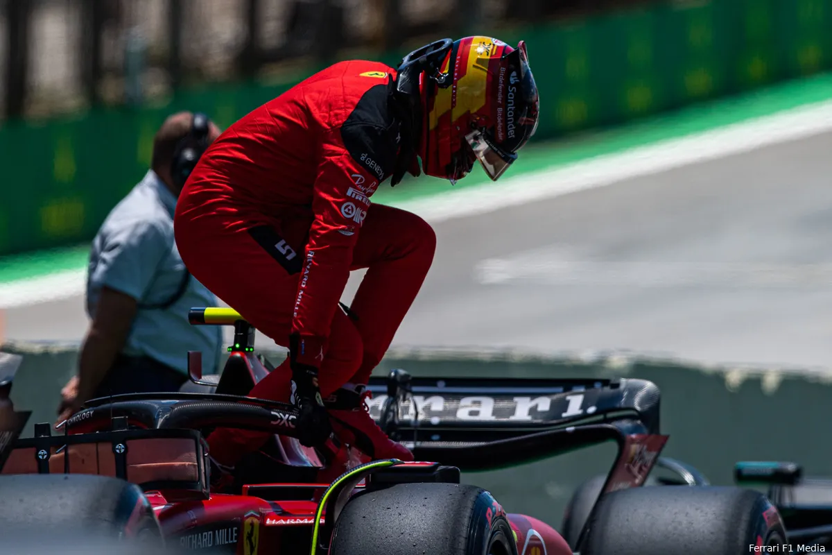 carlos sainz ferrari brazilie 2023