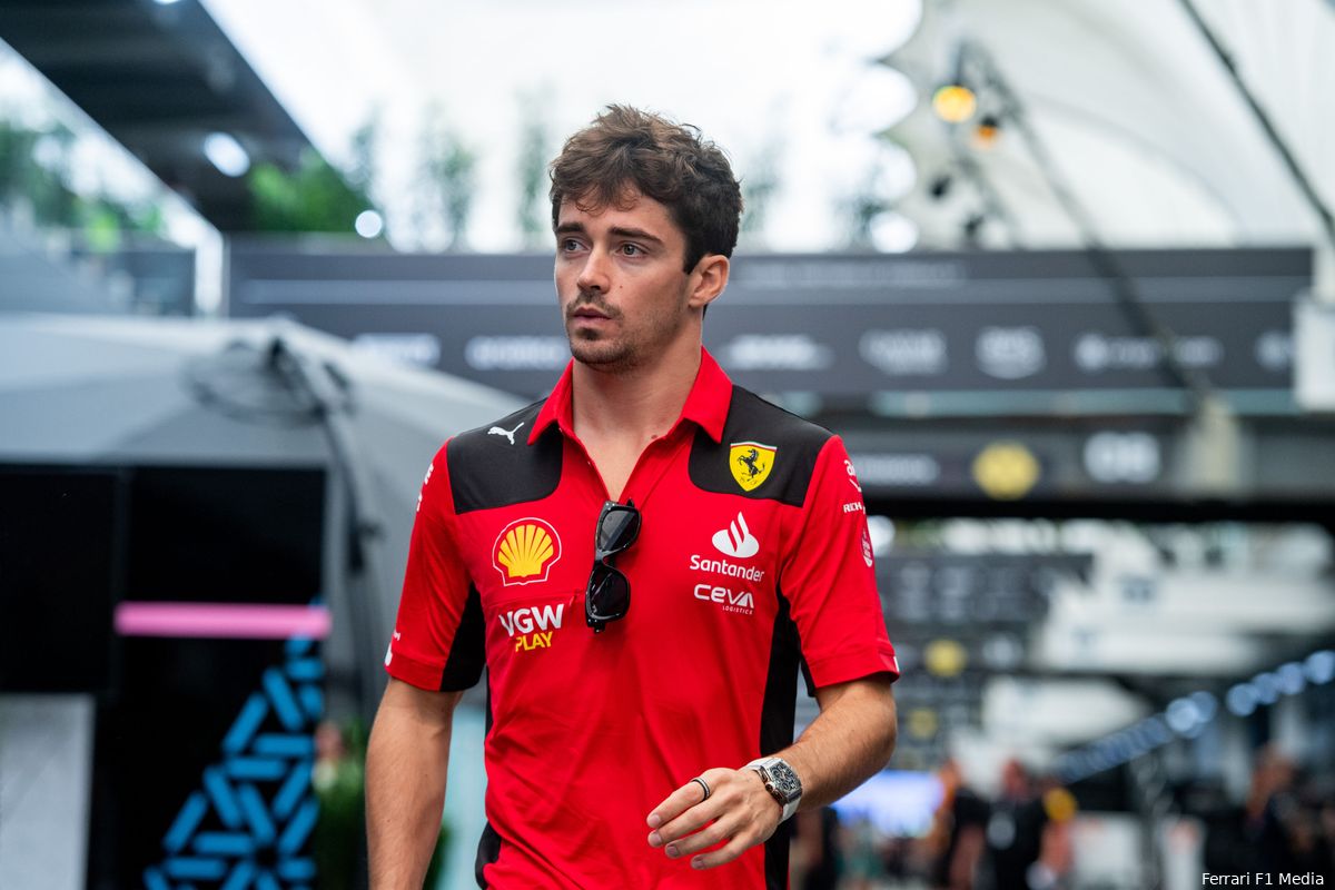 Leclerc mag naast Verstappen starten: 'Dit was de gekste sessie uit mijn carrière!'