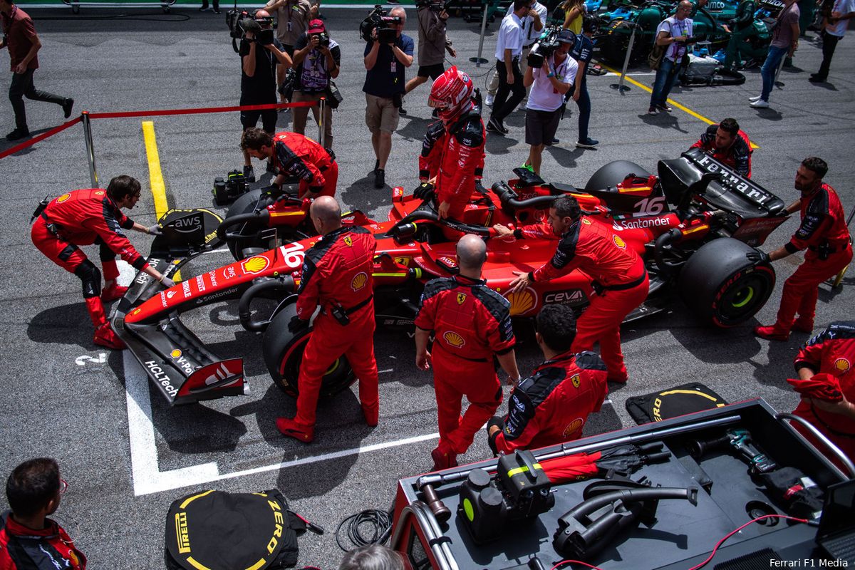 Leclerc wil meer dan alleen van Mercedes winnen: 'Ferrari wil weer aan de top staan'