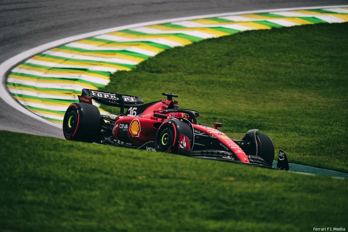charles leclerc ferrari brazilie 2023 11