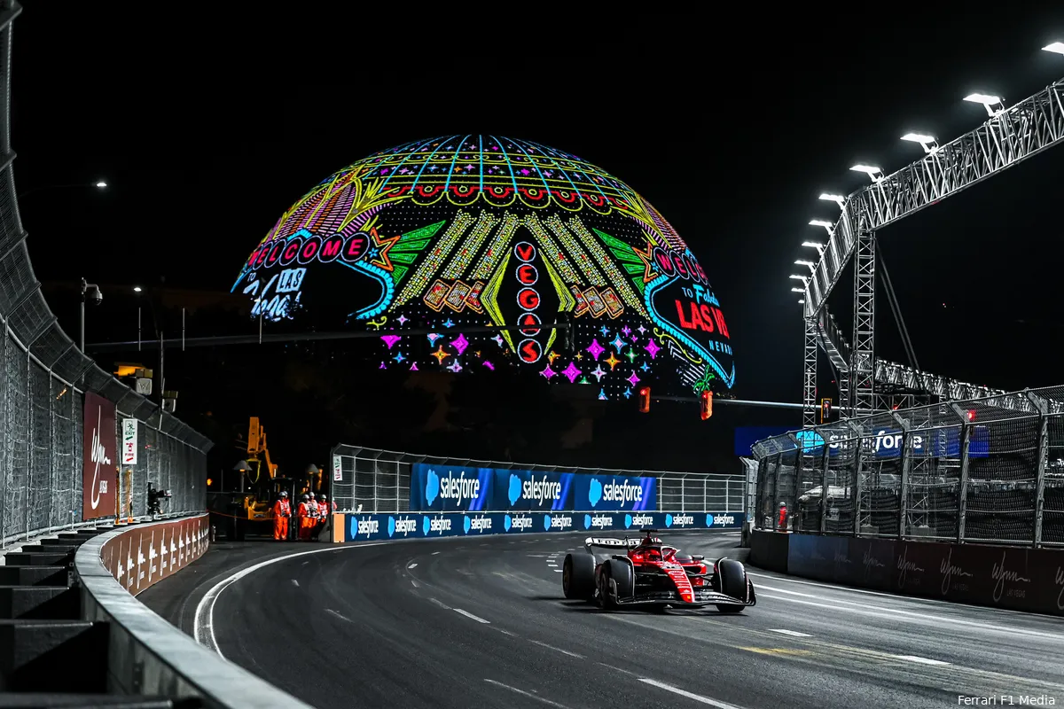 charles leclerc ferrari las vegas