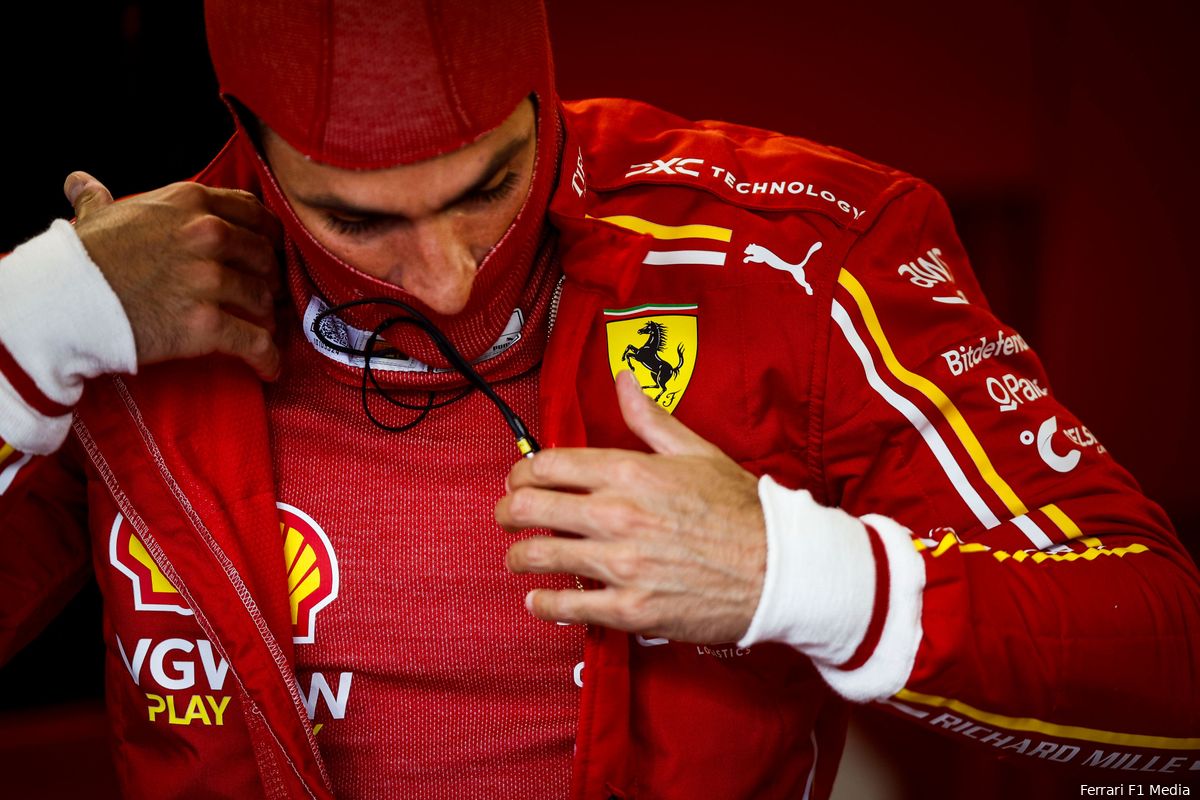 Ferrari dacht aan voedselprobleem bij Sainz: 'Maar bleek zelfs erger te zijn'