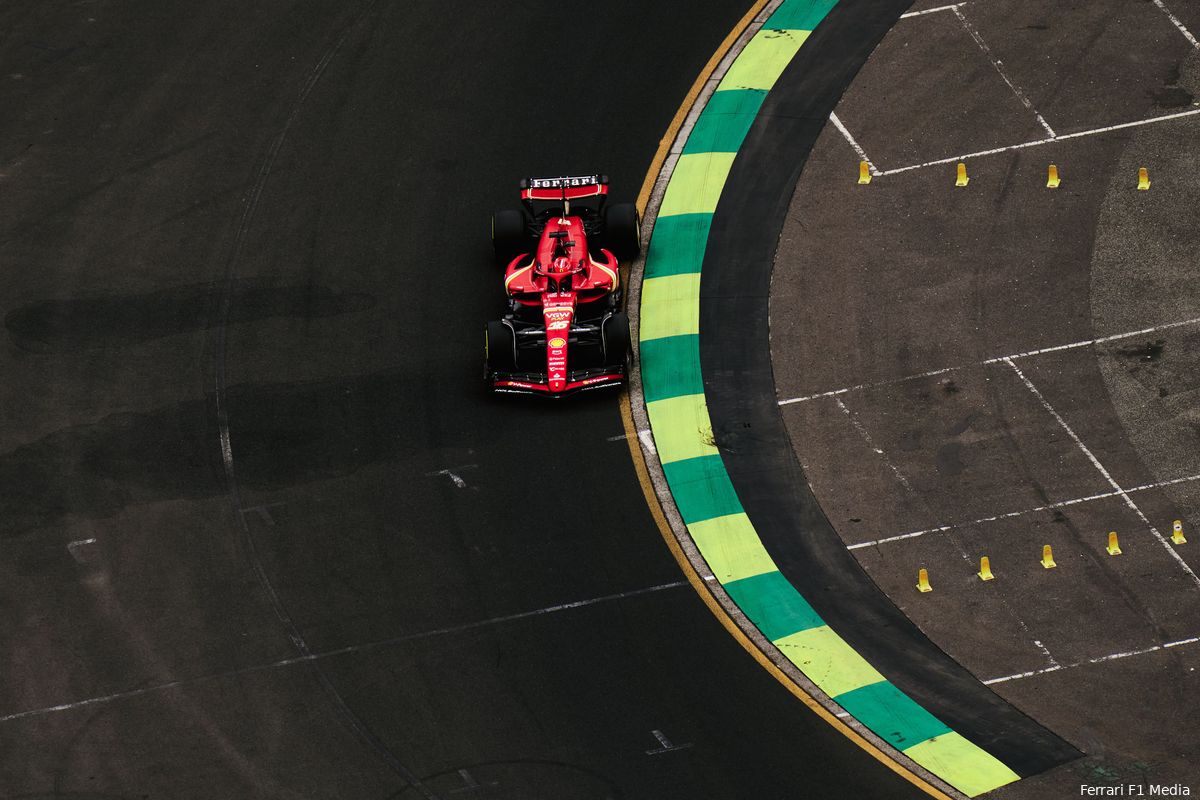 Doornbos ziet Ferrari Verstappen sparen: 'Daar verloor hij twintig kilometer per uur'