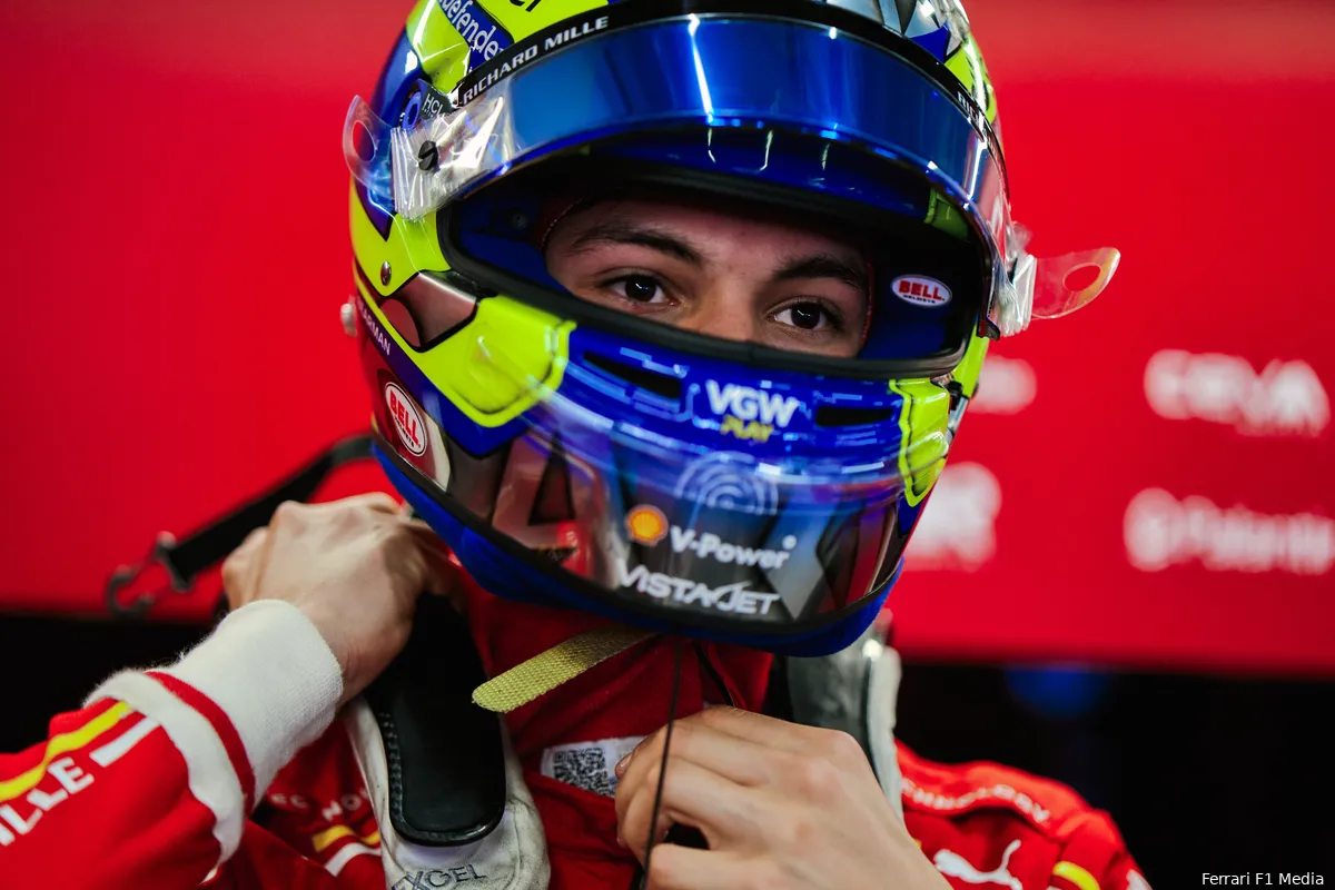 oliver bearman ferrari saoedi arabie 6
