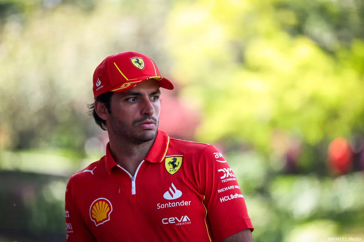 carlos sainz ferrari china 2024