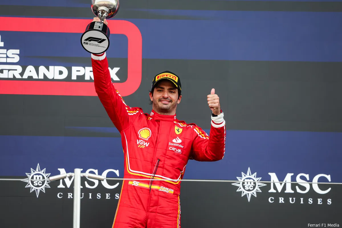 carlos sainz ferrari japan zondag 2024
