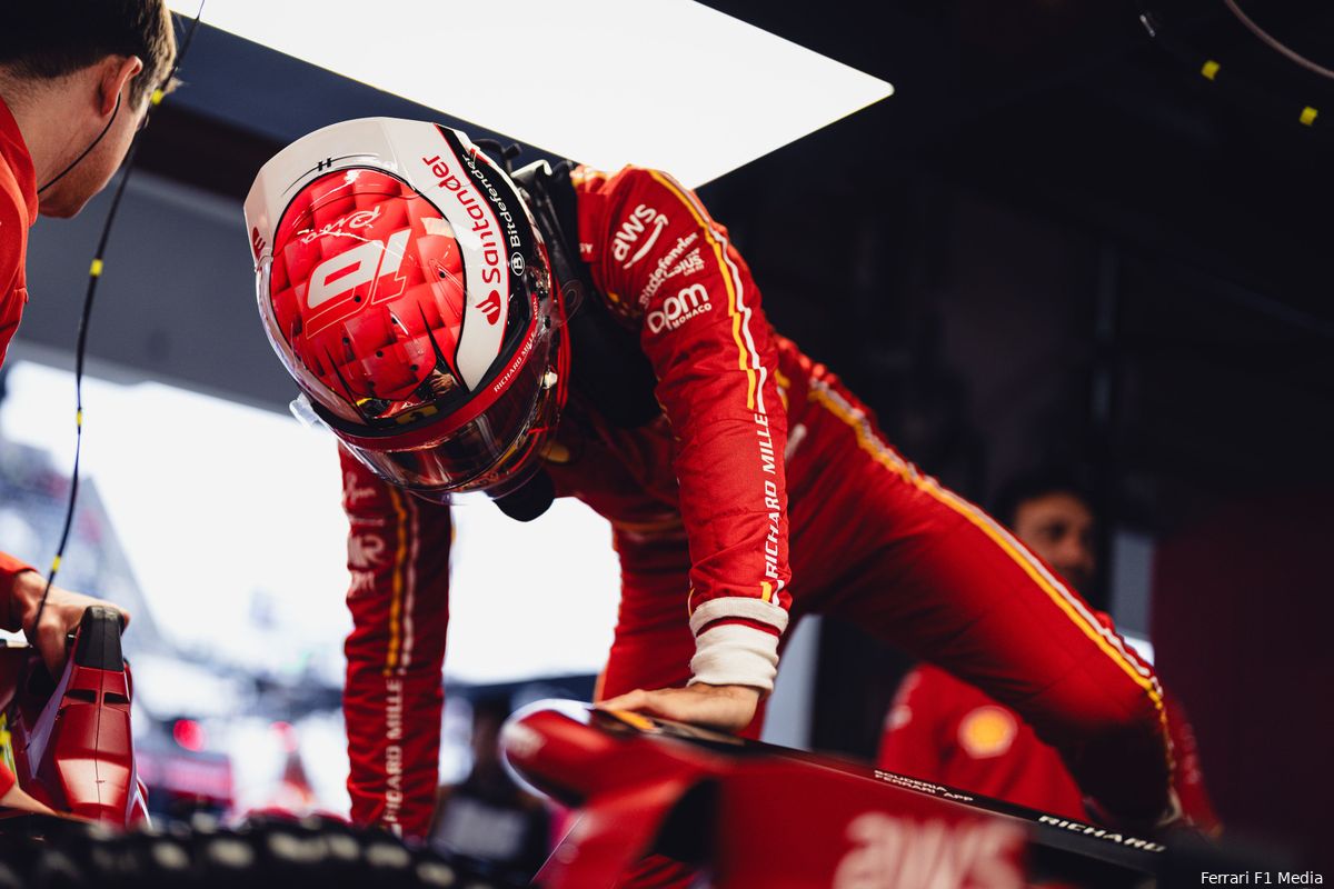 Leclerc kent tegenvallende kwalificatie in Japan: 'Vandaag was het tegenovergestelde'