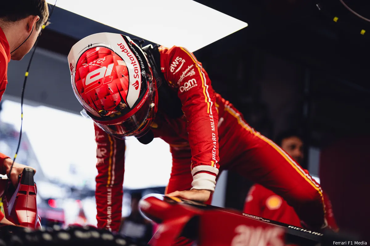 charles leclerc gpjapan kwalificatie ferrari