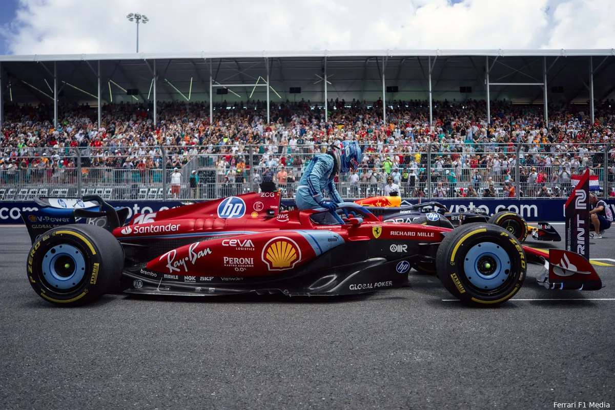 charles leclerc miami 2024 ferrari