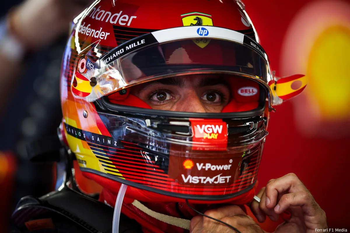 carlos sainz spanje race ferrari 2024