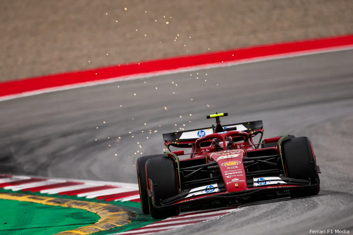 carlos sainz spanje race ferrari 2024