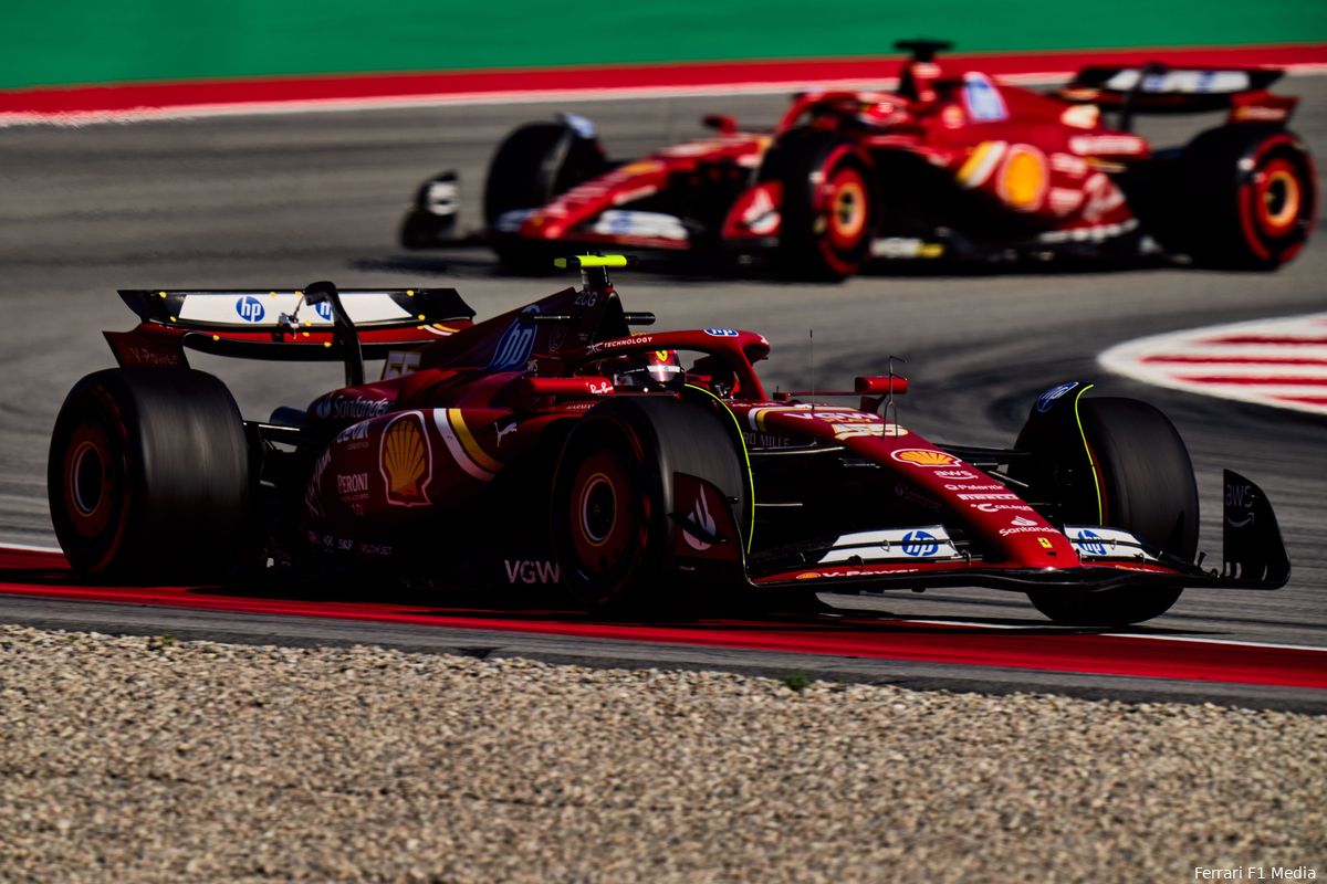 Brokkenpiloten | Ferrari-onderonsje loopt in de papieren dankzij inhaalactie Sainz