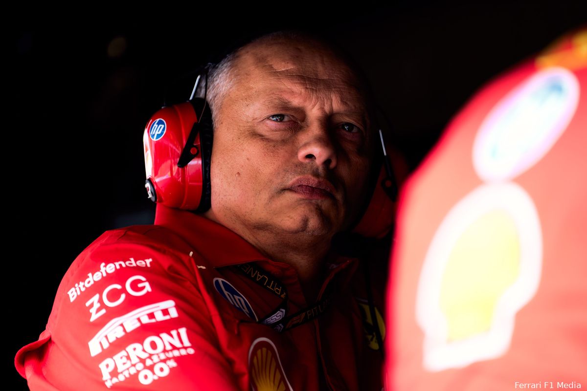 Vasseur duidelijk na vraag over Newey en haalt Verstappen aan als voorbeeld