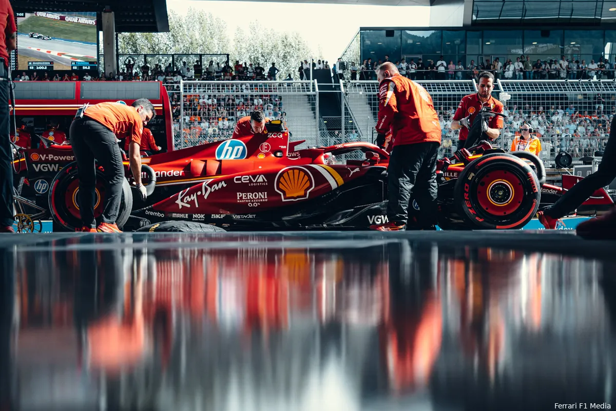 pitstraat oostenrijk ferrari 2024
