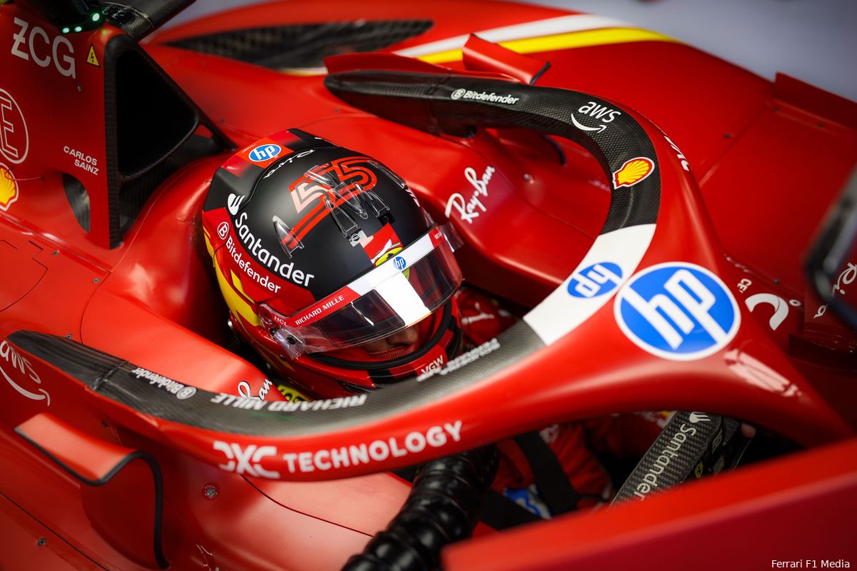 carlos sainz ferrari racedag belgie 2024