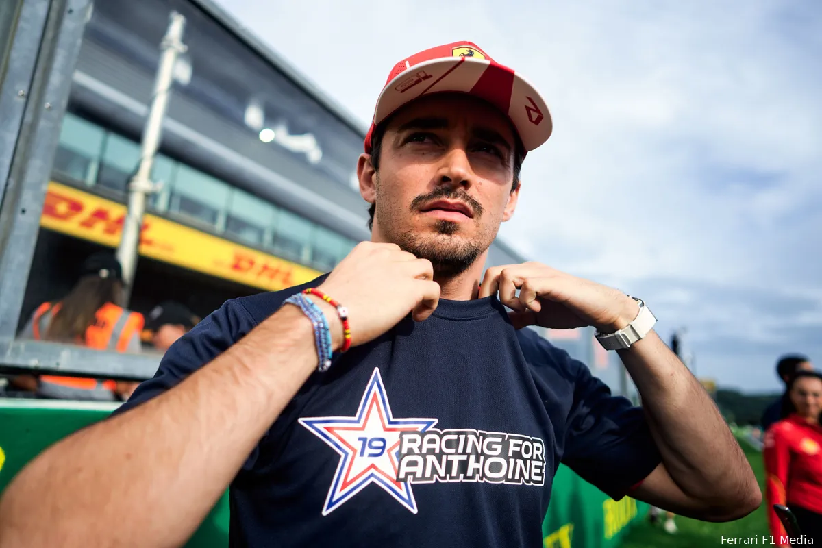 charles leclerc ferrari vrijdag gp belgie 2024 10