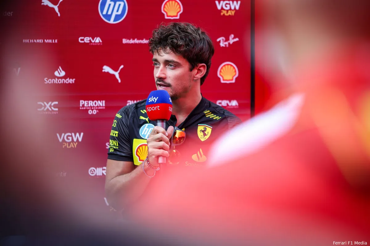 charles leclerc ferrari gp italie vrijdag 2024