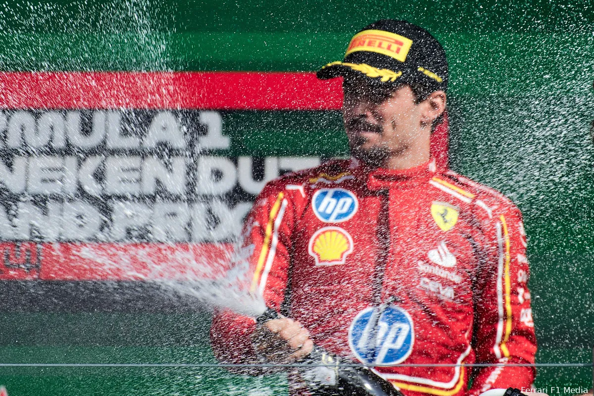 charles leclerc ferrari gp nederland zondag 2024 6