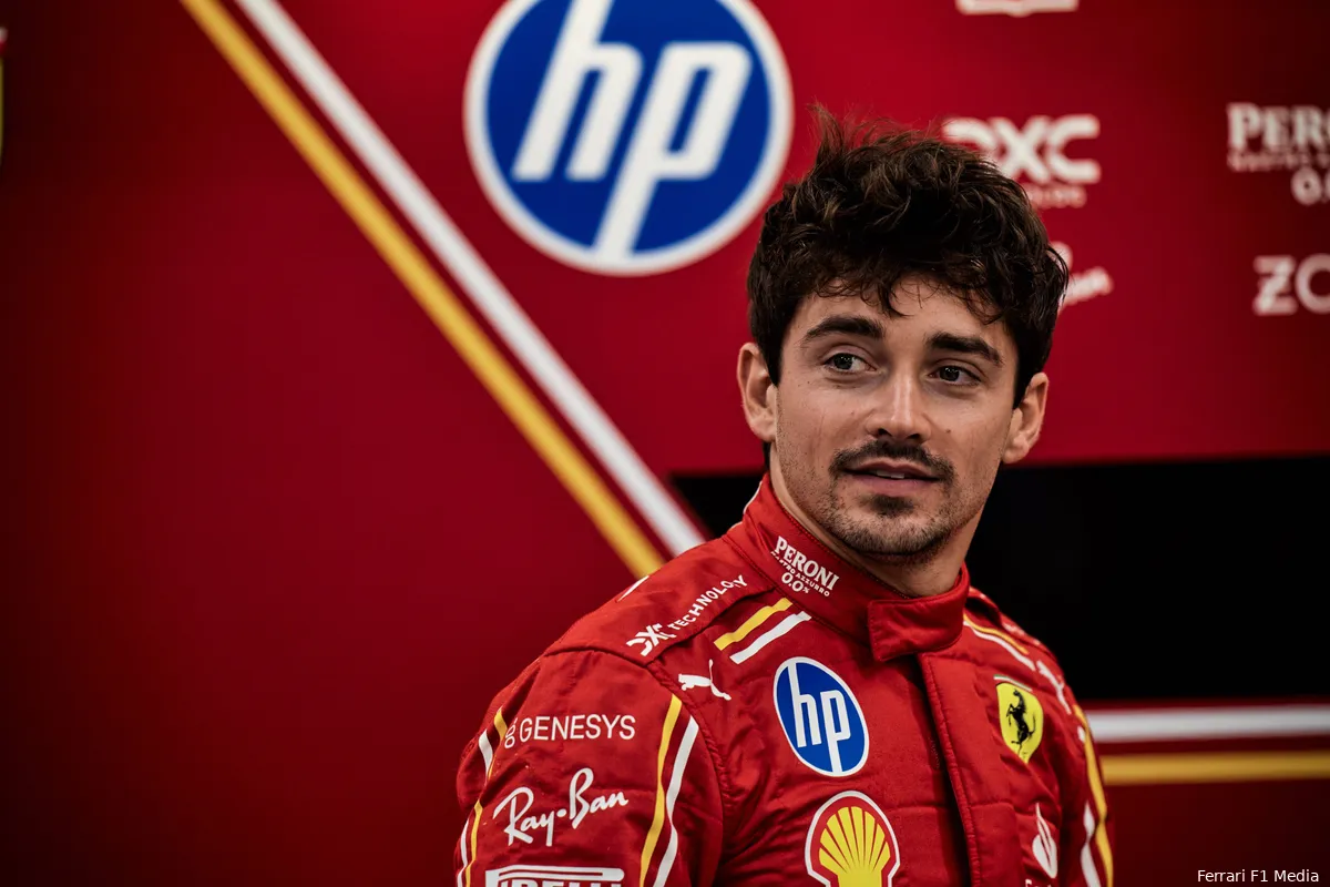 ferrari charles leclerc singapore gp zondag 2024 10