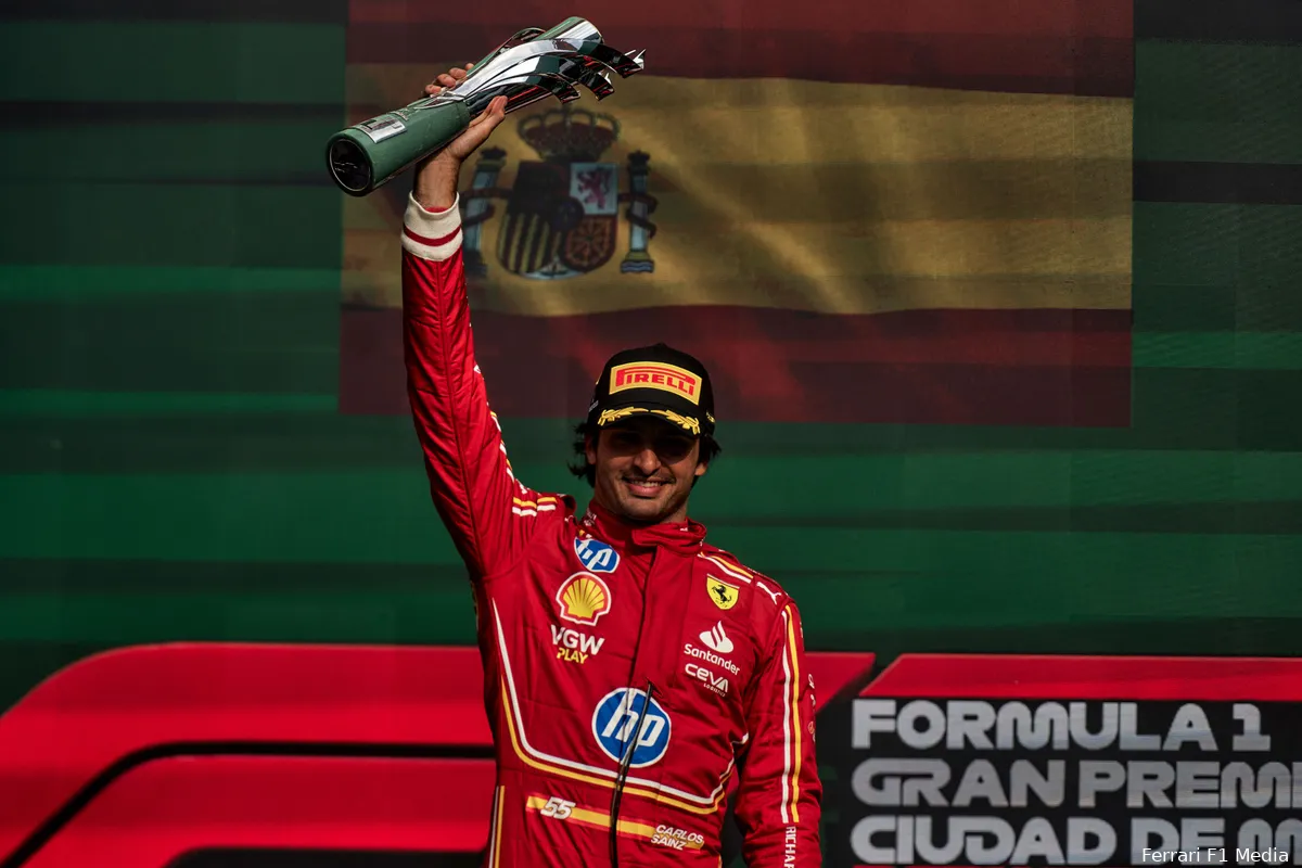 carlos sainz mexico 2024 ferrari racedag zege