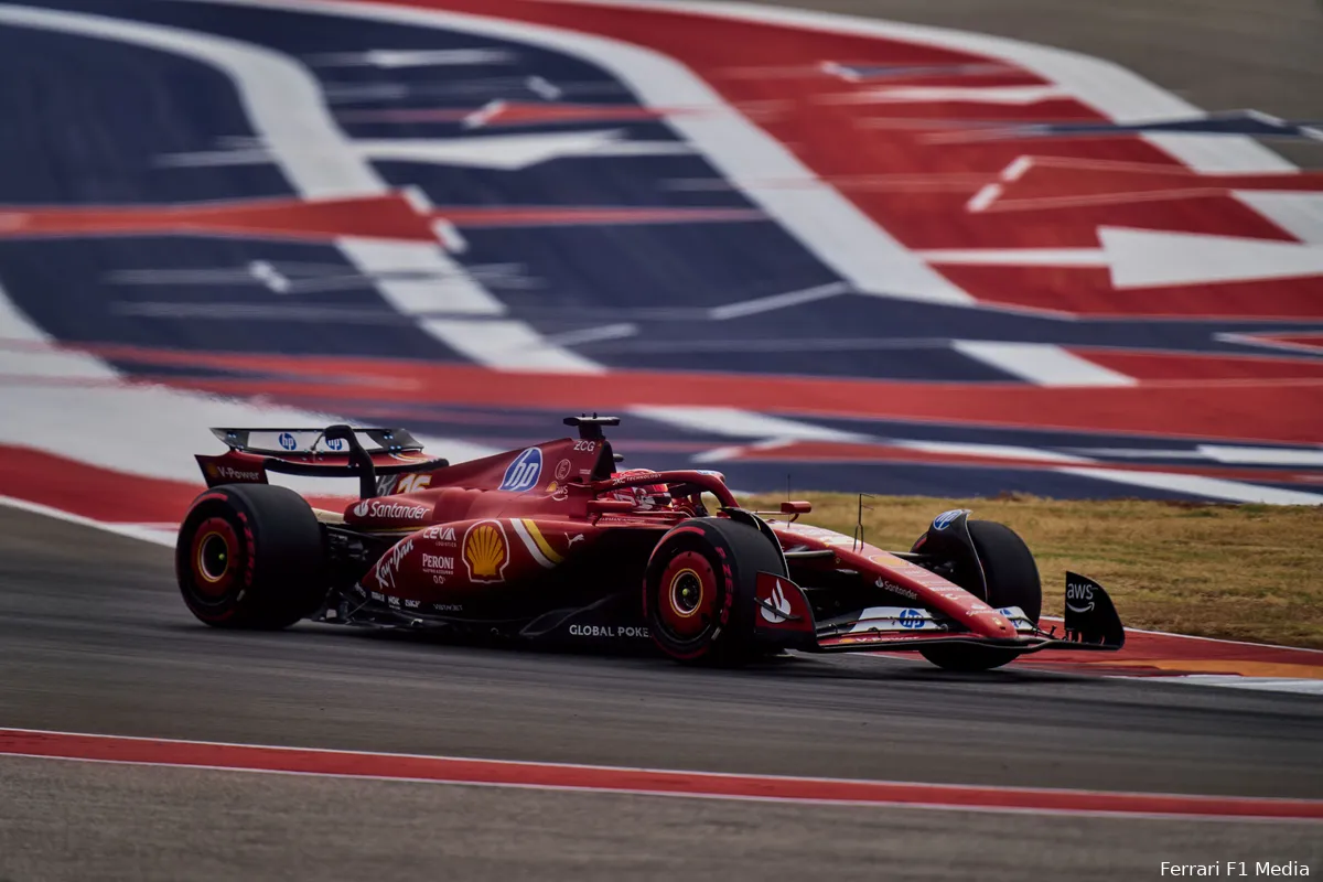carlos sainz vrijdag cota ferrari sprintweekend 2024