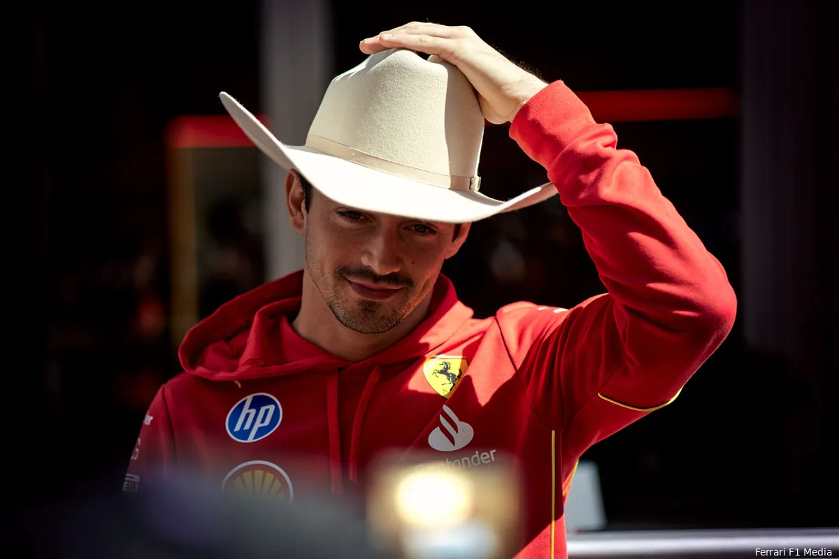 charles leclerc vrijdag cota sprintweekend ferrari 2024