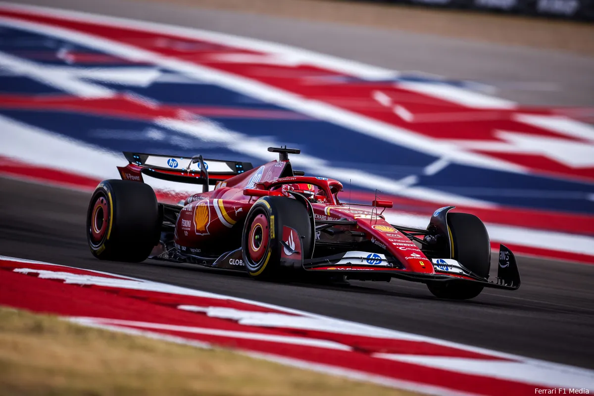 charles leclerc vrijdag cota sprintweekend ferrari 2024