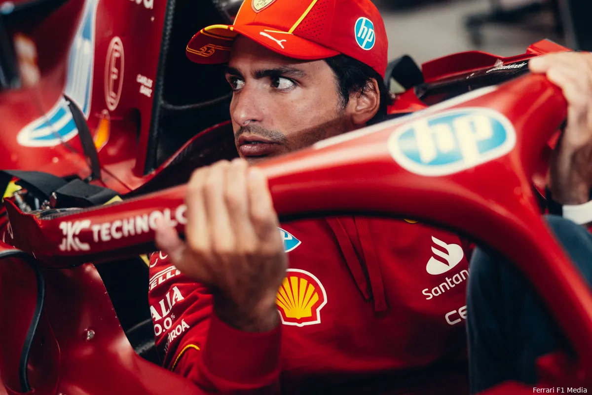 carlos sainz qatar donderdag 2024 ferrari