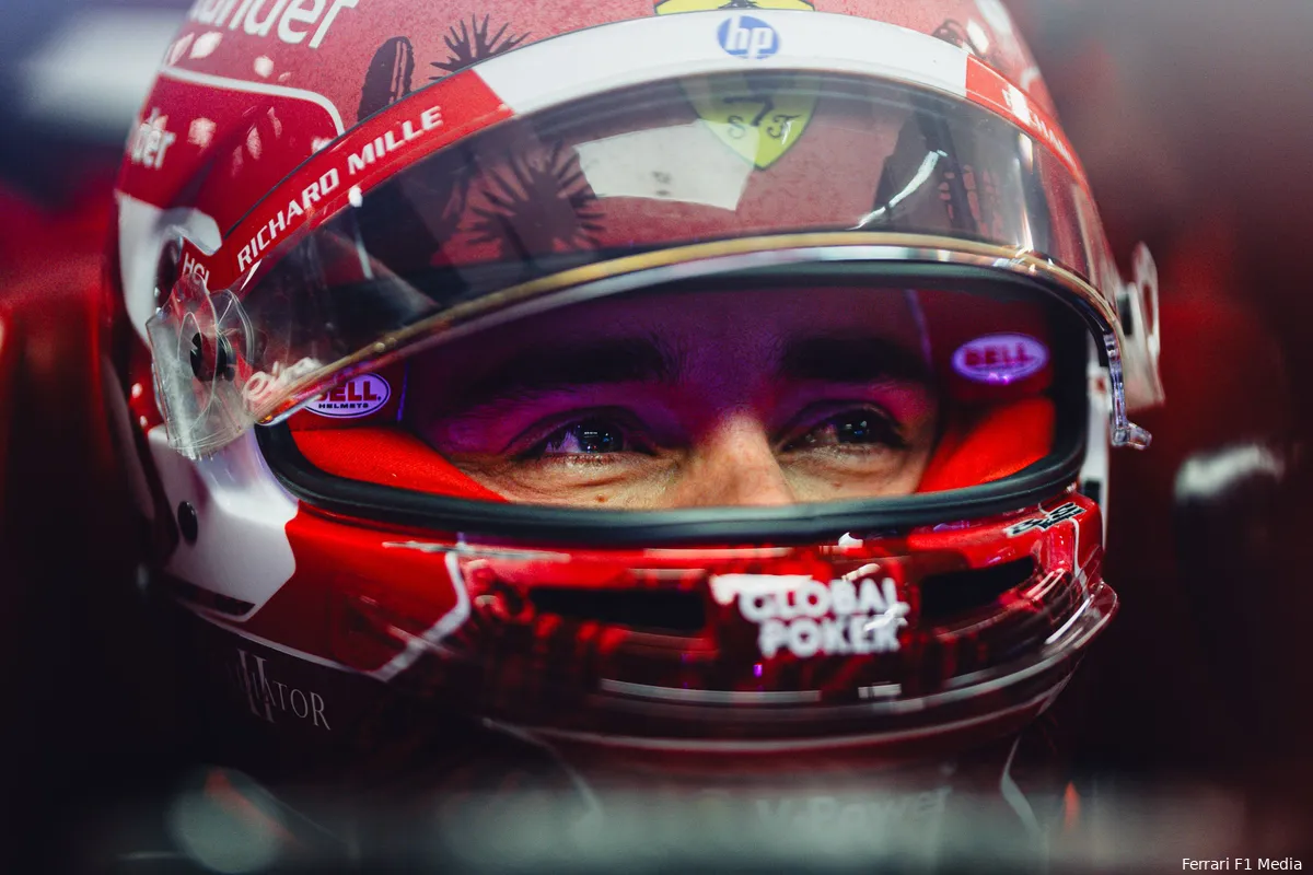 charles leclerc ferrari las vegas helm 12813 12