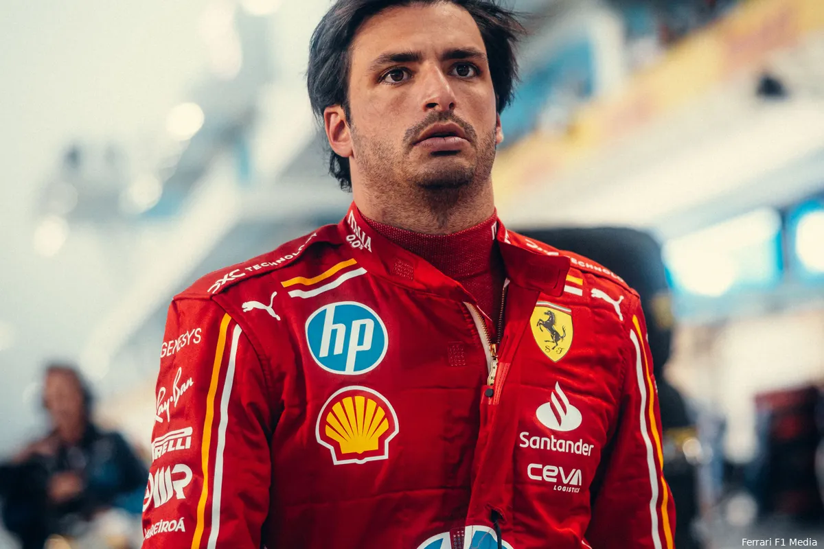 carlos sainz gp qatar 2024 ferrari zaterdag