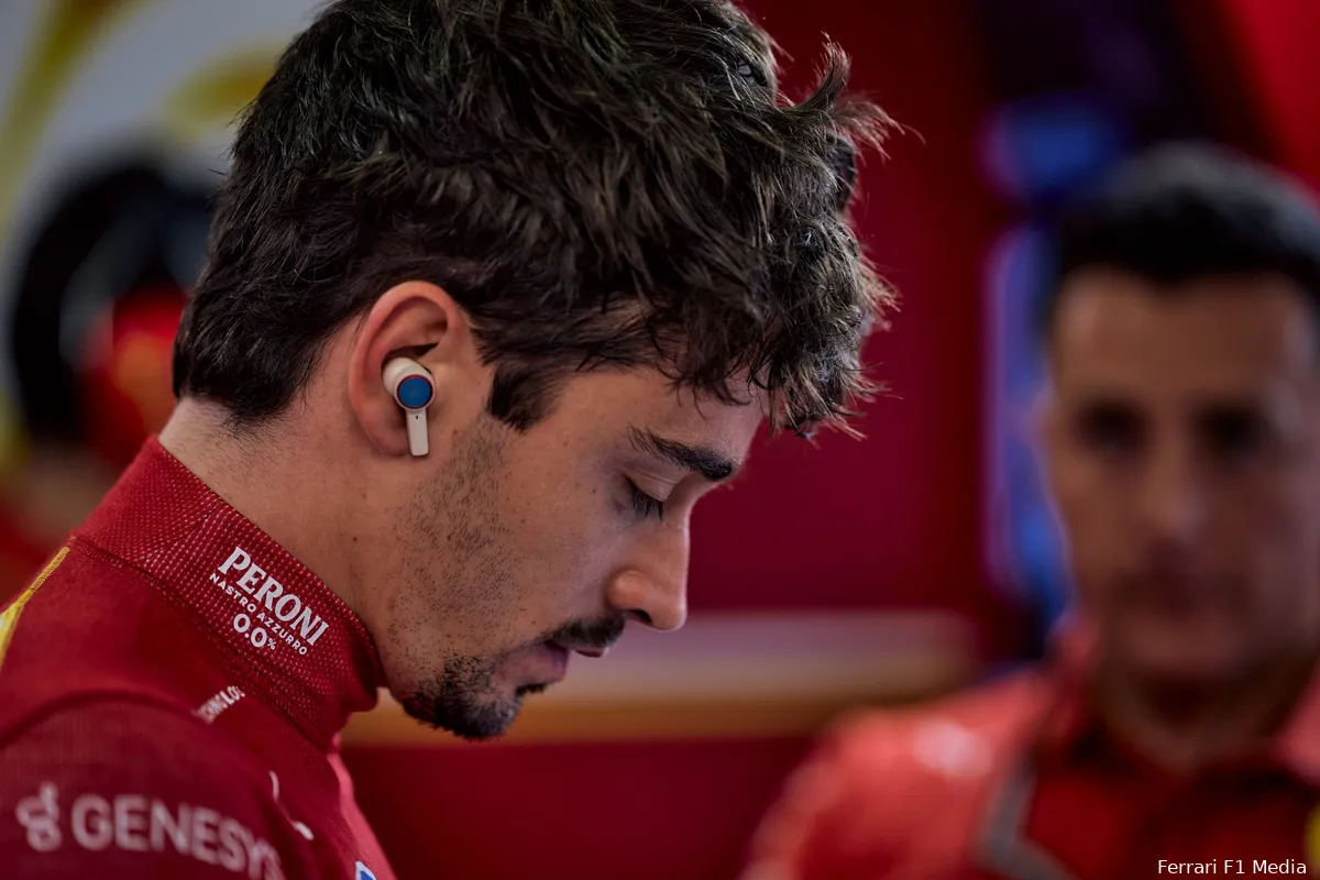 leclerc ferrari abudhabi zaterdag 2024