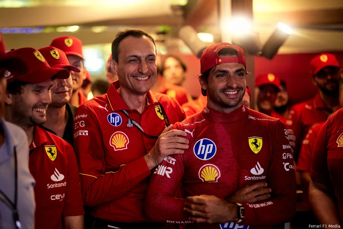 sainz ferrari abu dhabi 2024 9