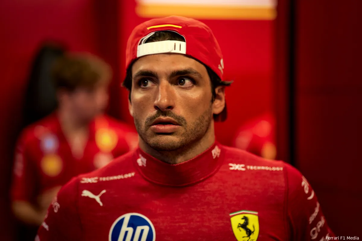 sainz ferrari abudhabi zaterdag 2024