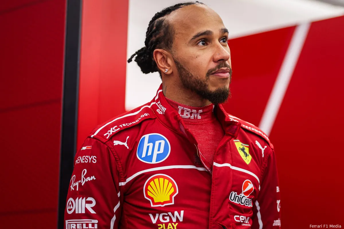 lewis hamilton ferrari testdag 3 bahrein 2025 2
