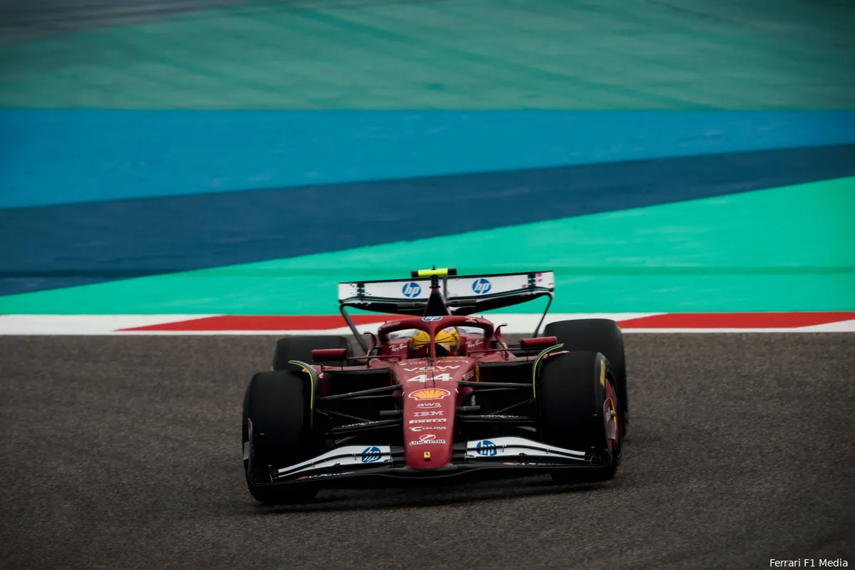 lewis hamilton ferrari testdag 3 bahrein 2025 3